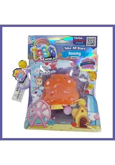 Bezos Taba World Squishy Ready Made - Hamster Nıda