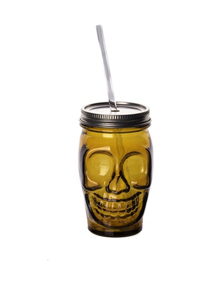 San Miguel Kuru Kafa Pipetli Bardak 450 ML Turuncu