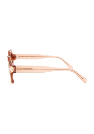 Zen Milano Eyewear Vch333s-c04 51 Kadın Güneş Gözlüğü Kahverengi