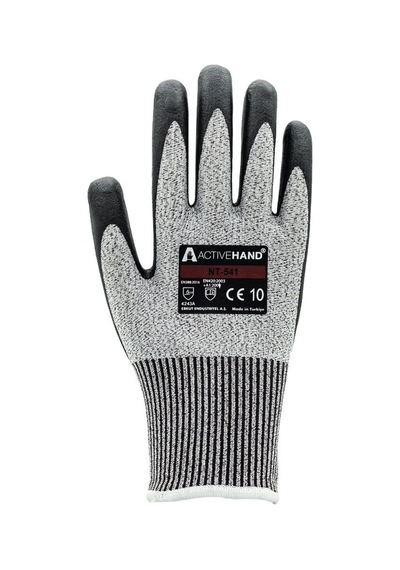 Nt 541 Gr/sy No:10 Köpük Nitril Kaplı Polyester Kesilmeye Dayanıklı Eldiven