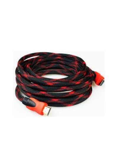 10 Metre Çelik Örgülü 3D Standart Hdmi Kablo