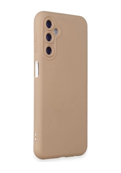 Newface Samsung Galaxy M14 5g Kılıf Nano İçi Kadife Silikon - Pudra
