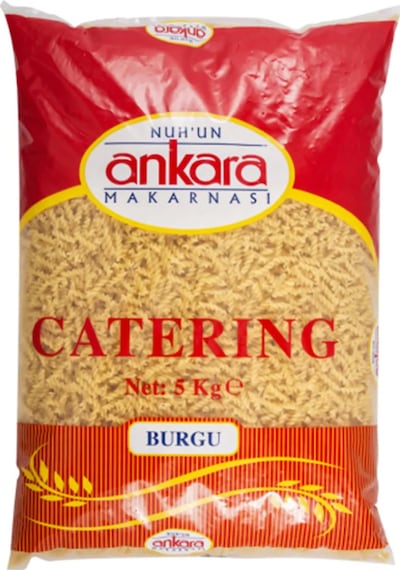 Nuh'un Ankara Makarnası Catering Burgu Makarna 5 KG