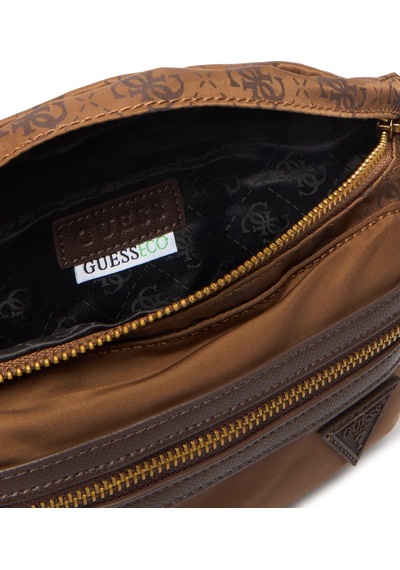Guess Nerka Erkek Omuz Çantası Hmbenop6156-cof Kahverengi
