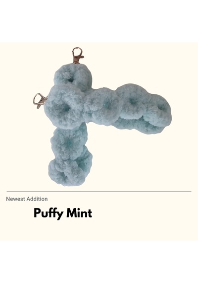 Puffy Mint Telefon Askısı