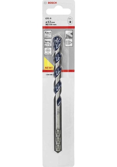 Bosch cyl-5 Serisi, Blue Granite Turbo Beton Matkap Ucu, 12*150 mm-2608588157