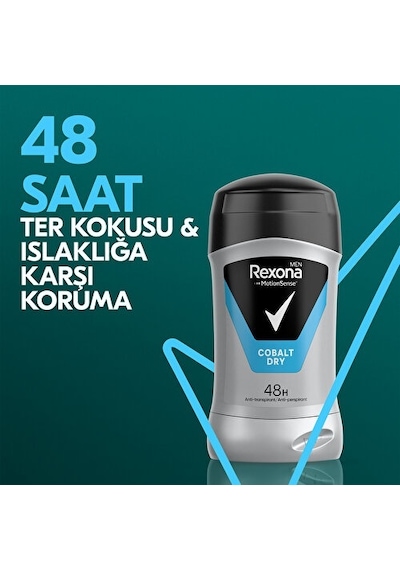 Rexona Men Motionsense Cobalt Dry Erkek Stick Deodorant 50 ML