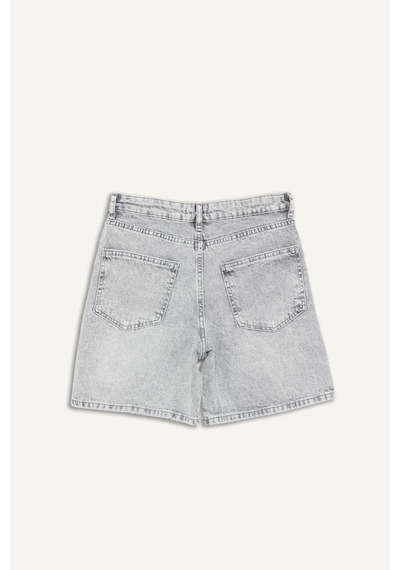 Defacto Jean Bermuda Şort H0663ax26hsnm55 Gri-nm55