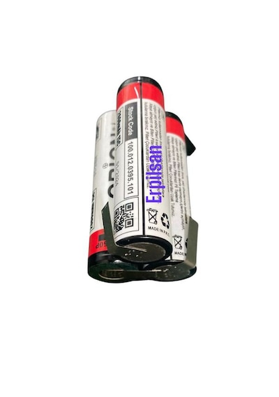 Orion 10.8v - 12v Matkap Için 3'lü 18650 Li-ion Pil Grubu 2000mah