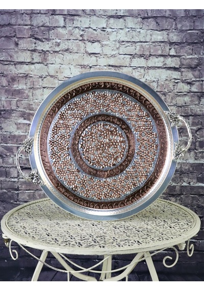 Miray Bakır Tepsi 36 CM
