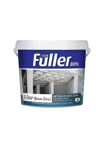 Mey İthalat Füller A-star Brüt Beton Söve Astarı 3,5 Kg Açık Mavi