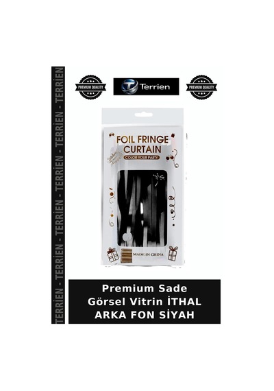 Premium Sade Görsel   İthal Arka Fon Siyah