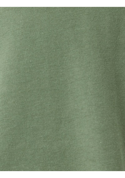 Koton Pamuklu Bisiklet Yaka Regular Fit Kısa Kollu Basic Tişört Green 5sam10099hk Yeşil