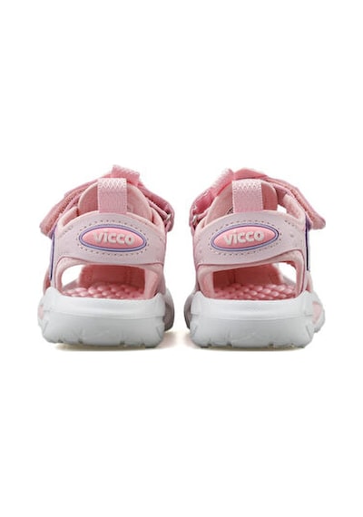 Vicco Rocket Çocuk Işıklı Sandalet 332.p25y.221-114 Pembe Pembe