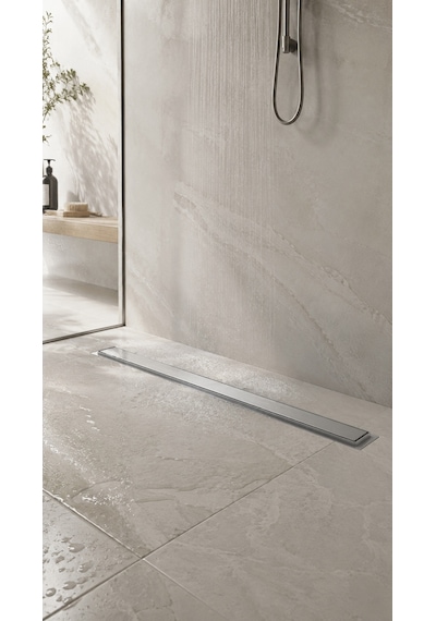 Aqualıne Paslanmaz Izgara Duş Kanalı Yandan Çıkışlı 60cm Vld-601320
