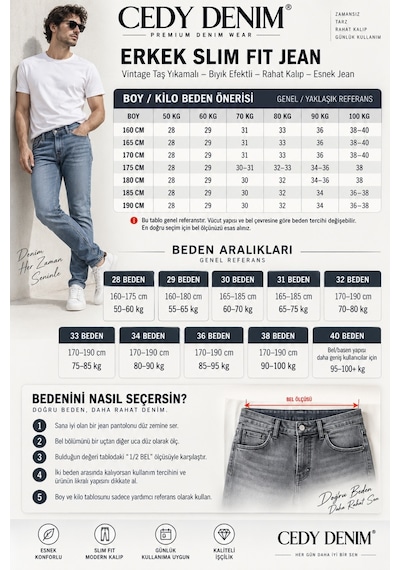 Cedy Denim Cedy Denım Erkek Slim Fit Esnek Likralı Kot Pantolon Vintage Yıkamalı Yırtık Detaylı Dar Paça Jean Ct1210-siyah Cedy Denim Cedy Denım Erkek Slim Fit Esnek Likralı Kot Pantolon Vintage Yıkamalı Yırtık Detaylı Dar Paça Jean Ct1210-siyah