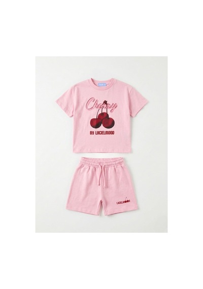 Poala Kids Cherry Mood Takım Pembe