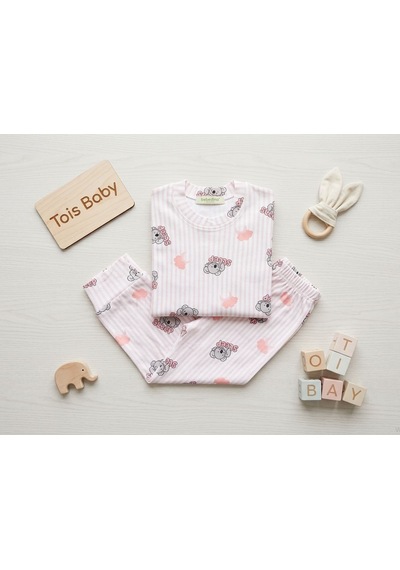 Tois Baby Kız Çocuk Pijama Takımı Pembe