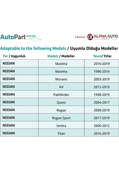 Nissan, İnfiniti, Subaru İçin Tampon Klipsi Tampon Bakaliti