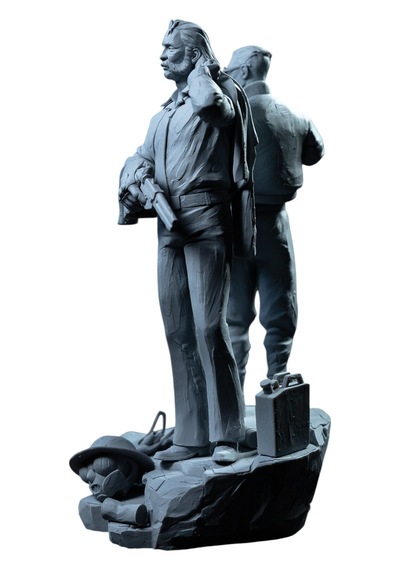 Premium Harrier Du Bois Figürü Disco Elysium Koleksiyonu