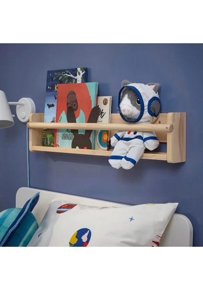 Ikea Aftonsparv Peluş Oyuncak 28 Cm Beyaz - Mavi - Gri