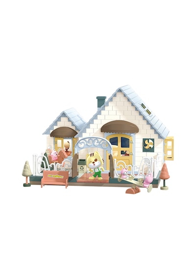 Dıy Sesli Işıklı Kedi Evi - 525 Parça