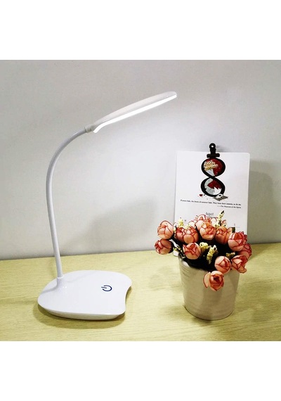 Dekoratif Dokunmatik Eye Şarjlı 36cm Led Masa Lambası Çok Renkli