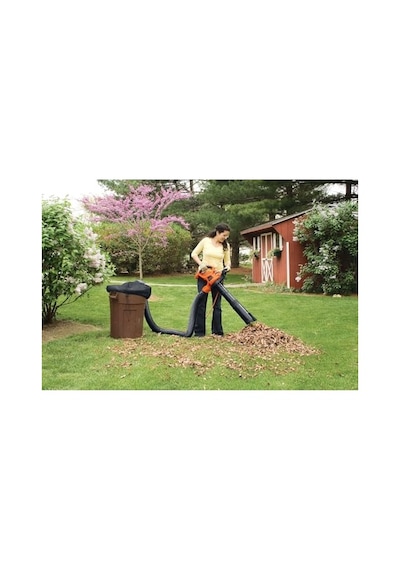 Black+ Decker Kablolu Yaprak Üfleyiciler İçin Yaprak Üfleyici Hortum Ataşmanı, Yalnızca Ek Parça, 8 Ft Bv-006