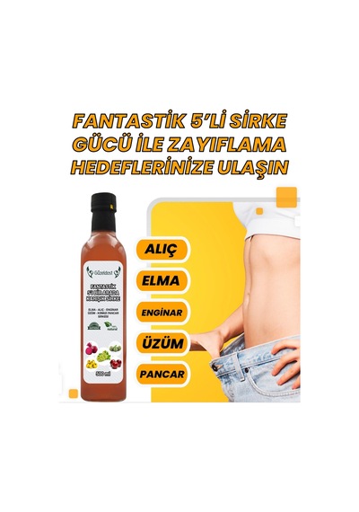 Güzeldost Doğal Karışık 5 Li Sirke