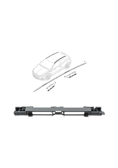 Opel Zafira B Tavan Çıta Kapağı Ön / Arka Ithal 5187915