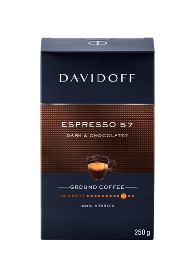 Davidoff Espresso 57 Dark & Chocolatey Öğütülmüş Kahve 250 G 2'li Avantaj Paketi Mıchu