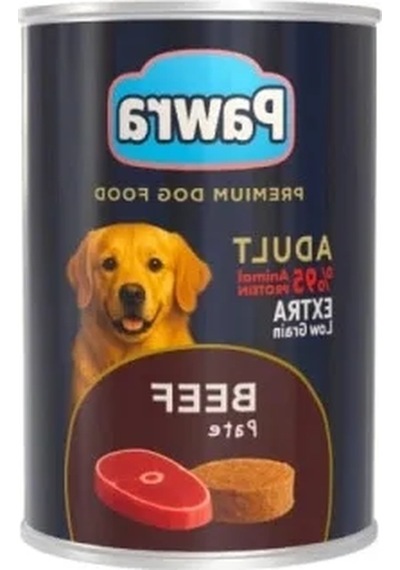 Yetişkin Köpekler İçin Dana Etli Pate Konserve 400 Gr