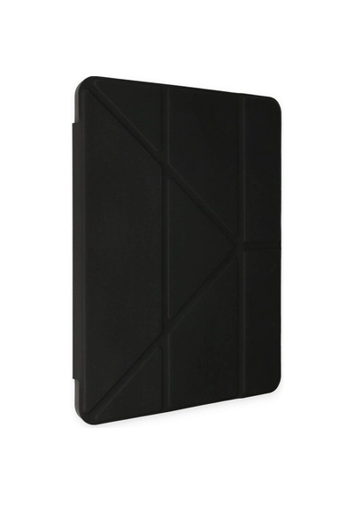 iPad Uyumlu  Pro 12.9 2021 Kılıf Kalemlikli Mars Tablet Kılıfı - Siyah - Yluh-855082