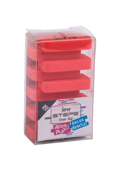 Serve Bold Double Steps 3lü Set Kırmızı N11.666