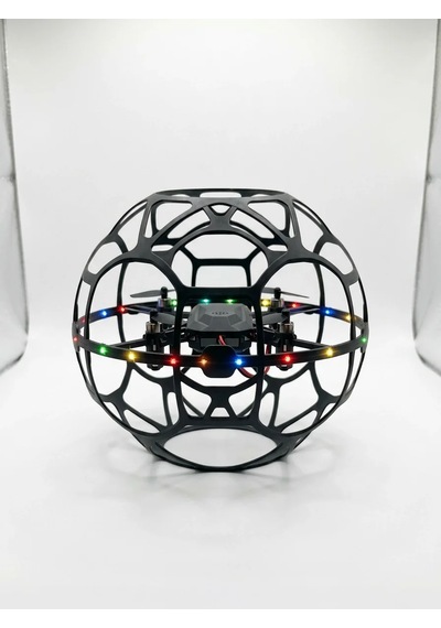 Eğlenceli Led Işıklı Uçan Top Drone 1 Adet Çocuklar İçin
