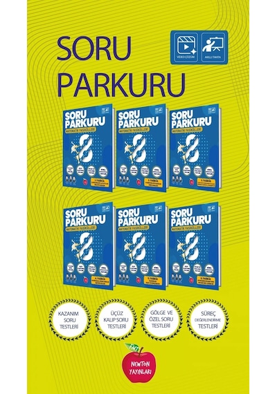 Newton Yayınları 8.sınıf Lgs Soru Parkuru Matematik Fasikül Set