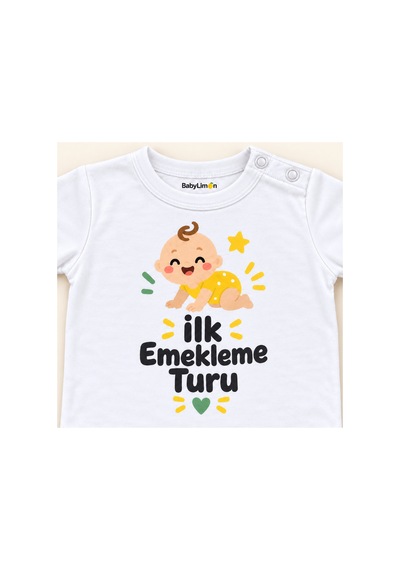 Babylimon İlk Emekleme Turu Beyaz Kısa Kollu Çıtçıtlı Bebek Zıbını Beyaz - İlk Emekleme Turu - 928161923 Beyaz - İlk Emekleme Turu Babylimon İlk Emekleme Turu Beyaz Kısa Kollu Çıtçıtlı Bebek Zıbını Beyaz - İlk Emekleme Turu - 928161923 Beyaz - İlk Emekleme Turu