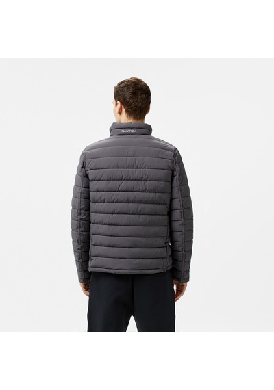 Nautica Erkek Siyah & Gri Çift Taraflı Mont