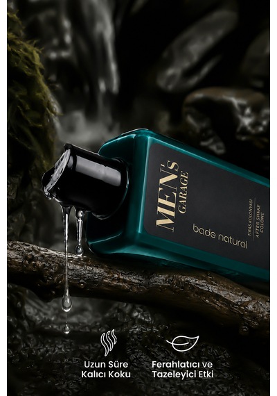 Bade Natural Men's Garage Dökme Tıraş Kolonyası 250 Ml