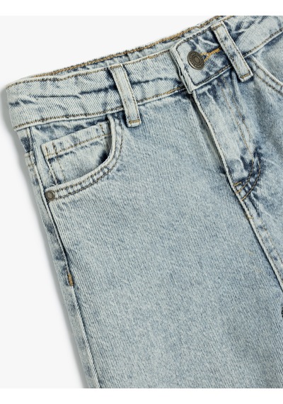 Koton Jogger Kot Pantolon Pamuklu Kapaklı Cep Detaylı Lıght Indıgo 5wkg40066ad Açık Mavi Koton Jogger Kot Pantolon Pamuklu Kapaklı Cep Detaylı Lıght Indıgo 5wkg40066ad Açık Mavi