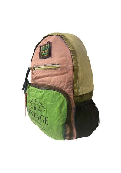Old Cotton Cargo Kaliteli Tek Bölmeli Vintage Disayn Günlük Gezi Okul Sırt Çantası North Dakato Bag Brand 30x43cm Pembe
