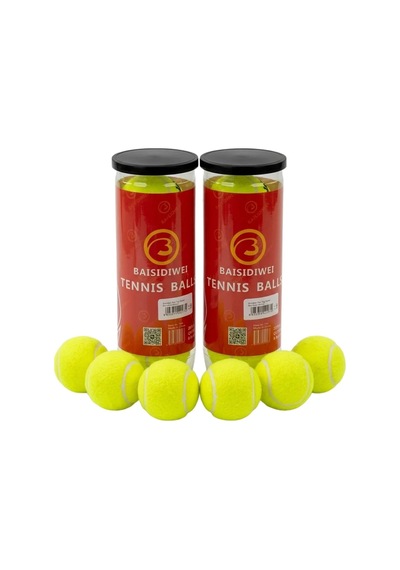 Ers 6 Lı Tenis Topu Seti Antrenman Ve Günlük Kullanım İçin Uygun