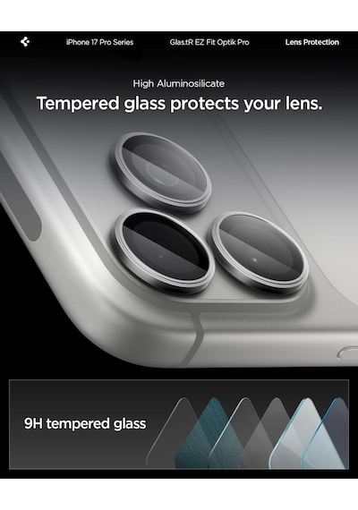 İphone 17 Pro/pro Max / 16 Pro/16 Pro Max / 15 Pro/15 Pro Max İle Uyumlu Kamera Lens Koruyucu Cam Kolay Kurulum Glas.tr Ez Fit Optik Pro 2 Adet Gray - Agl10125 İphone 17 Pro/pro Max / 16 Pro/16 Pro Max / 15 Pro/15 Pro Max İle Uyumlu Kamera Lens Koruyucu Cam Kolay Kurulum Glas.tr Ez Fit Optik Pro 2 Adet Gray - Agl10125