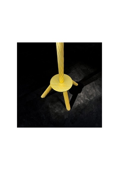 Yan Sehpa Gold Metal Burgu Ayaklı 40 Cm Çap 53 Cm Yükseklik Mermer Desenli Mdf Sehpa Diğer