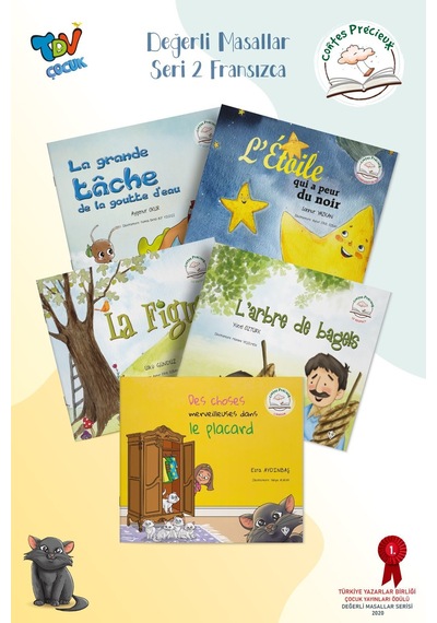 Contes Precievt Serie 2 5 Livres Değerli Masallar Seri 2 5 Kitap Fransızca