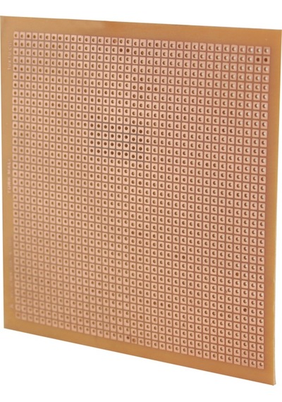 Ayt Plaket Delikli 100x100 Mm 10x10 Cm Pertinaks