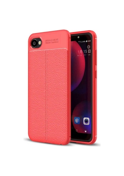 Htc Desire 12 Kılıf Zore Niss Silikon Kapak Kırmızı