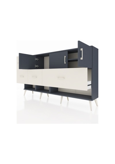 Arges Konsol 3 Raflı 5 Çekmeceli 3 Kapaklı 176x30x99 Antrasit-antrasit/aytaşı Antrasıt/aytası - Antrasıt Arges Konsol 3 Raflı 5 Çekmeceli 3 Kapaklı 176x30x99 Antrasit-antrasit/aytaşı Antrasıt/aytası - Antrasıt