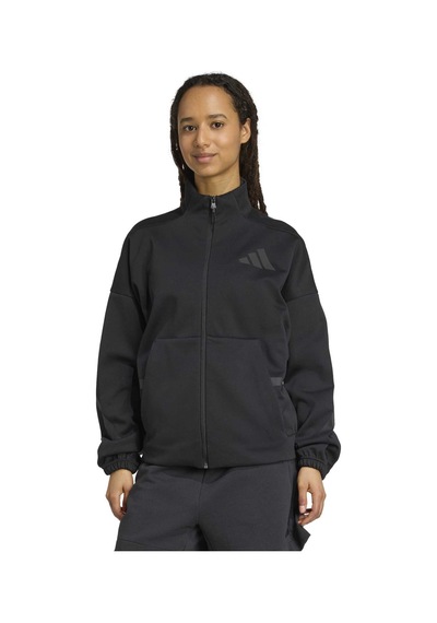 Black Adidas Kadın Günlük Eşofman Üstü Z.n.e. Track Top Jw7778 Siyah
