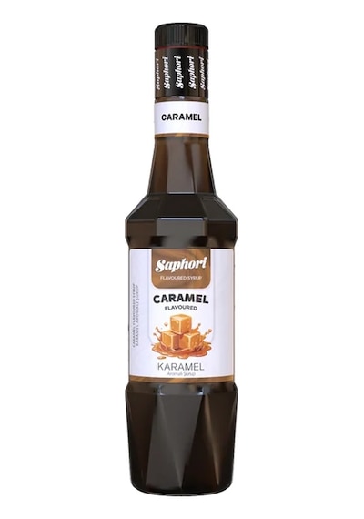 Saphori Karamel Aromalı Kokteyl Şurubu Karamel Şurubu 700 Ml